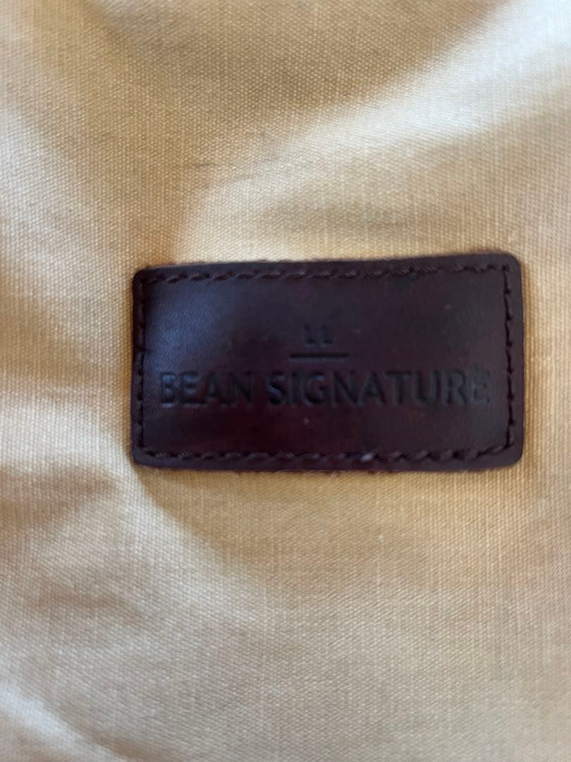 BEAN SIGNATURE ボストンバッグ ベージュ llbean