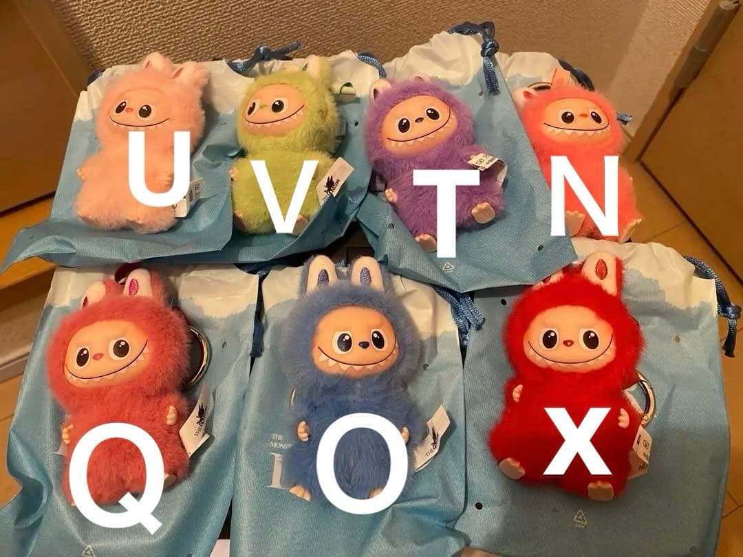 POPMARTラブブ PIN FOR LOVEイニシャル7個まとめて最終値下げ。