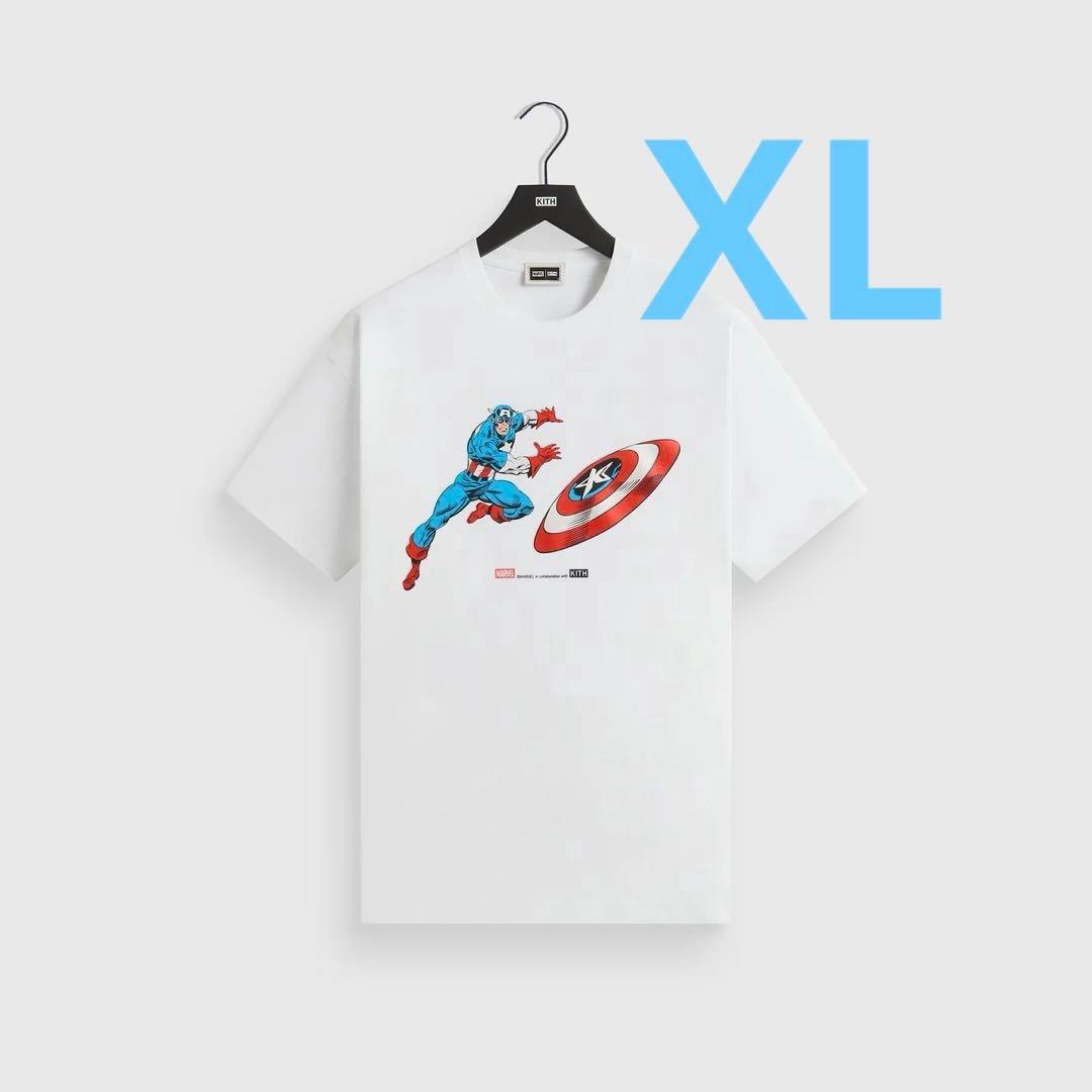 トップス Marvel Kith Captain America Vintage Tee