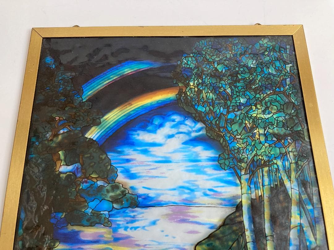 ルイス・C・ティファニー レインボー 虹 ステンドグラス グラスマスターズ