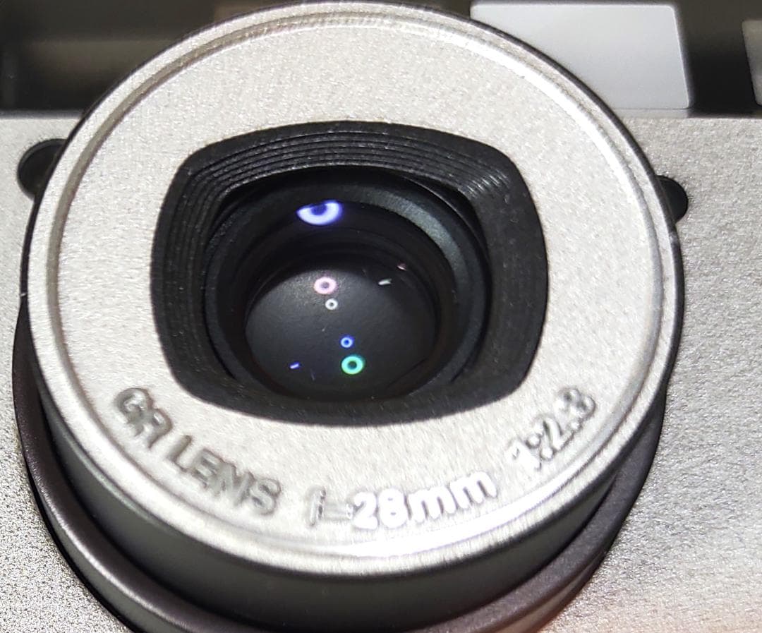 動作品　RICOH GR1 コンパクトフィルムカメラ