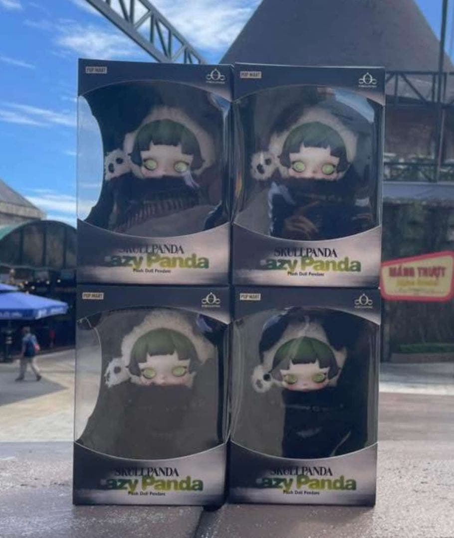 Sweet Panda Lazy Panda 4体セット