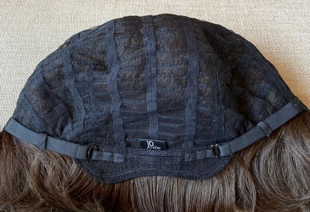 Marnie　JO 人毛MIX　総手植え　レディショート　ダークブラウン