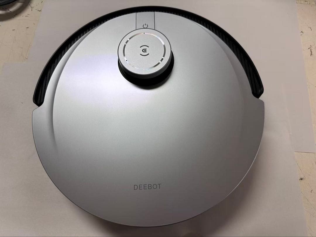 DEEBOT ロボット掃除機 本体 ブラック シルバー