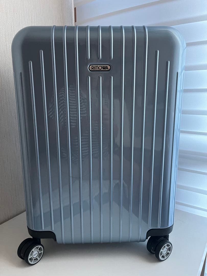 極美品　リモワ スーツケース　サルサエアー 33L TSAロック アイスブルー
