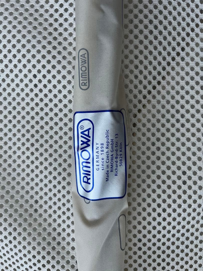 極美品　リモワ スーツケース　サルサエアー 33L TSAロック アイスブルー