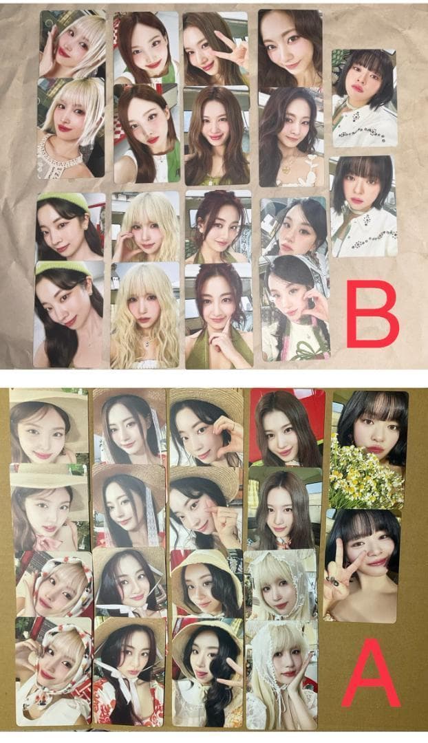 フルコンプ１８枚×ABセット　初回盤A、B　トレカ　TWICE5 ②