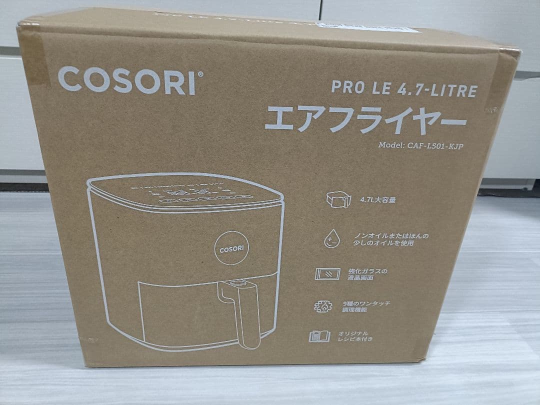 ❁美品 ❁COSORI コソリ ノンフライヤー 4.7L ❁ブラック