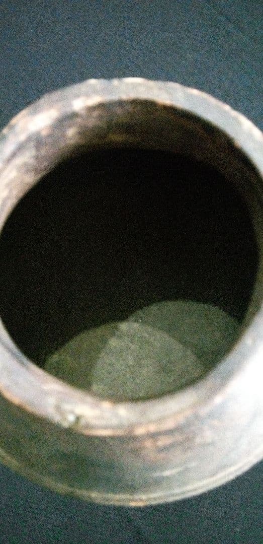 須恵器、土器線刻模様の陶器香炉