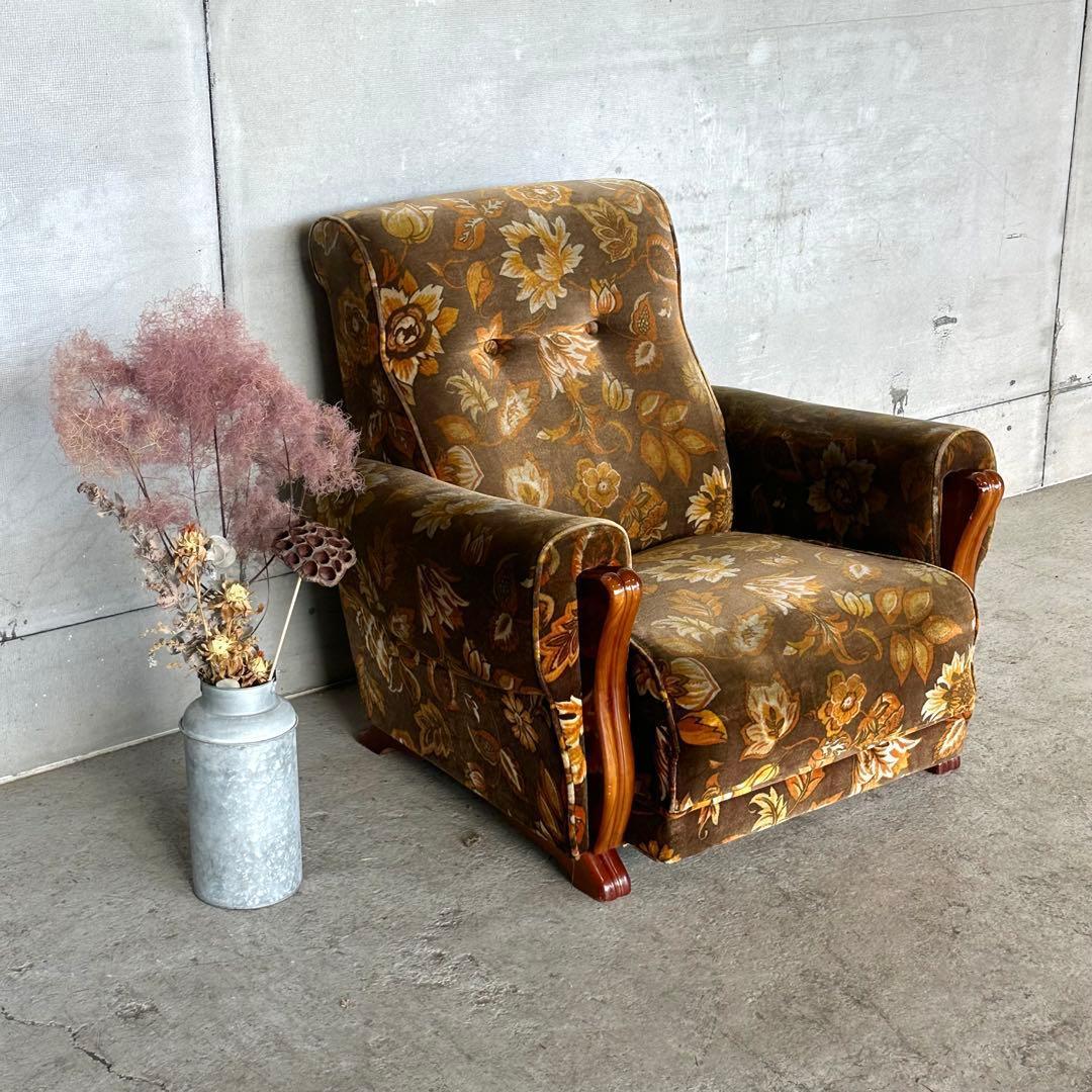 ꧁✿✿✿꧂金華山 ヴィンテージ 70s ミッドセンチュリー ソファー꧁✿✿✿꧂