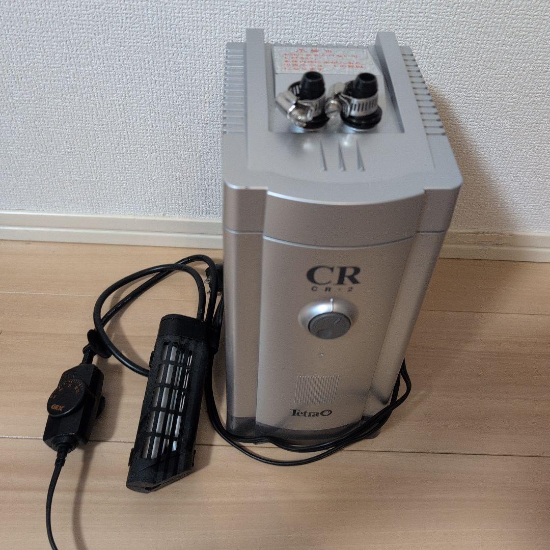 【セット売り】　水槽用クーラー　テトラCR-2　GEXヒートナビ１６０