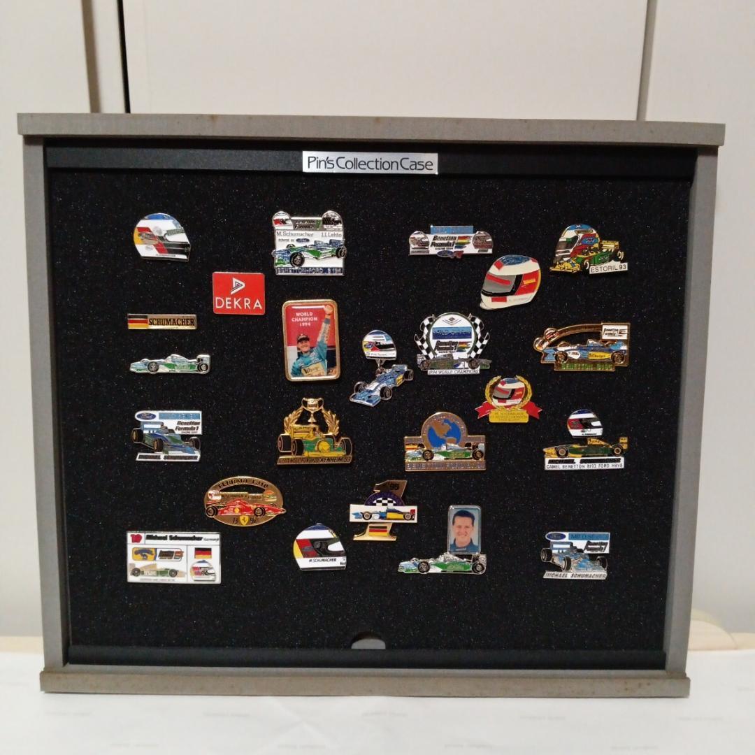 ミハエル・シューマッハ　ピンズコレクション　ケース入り