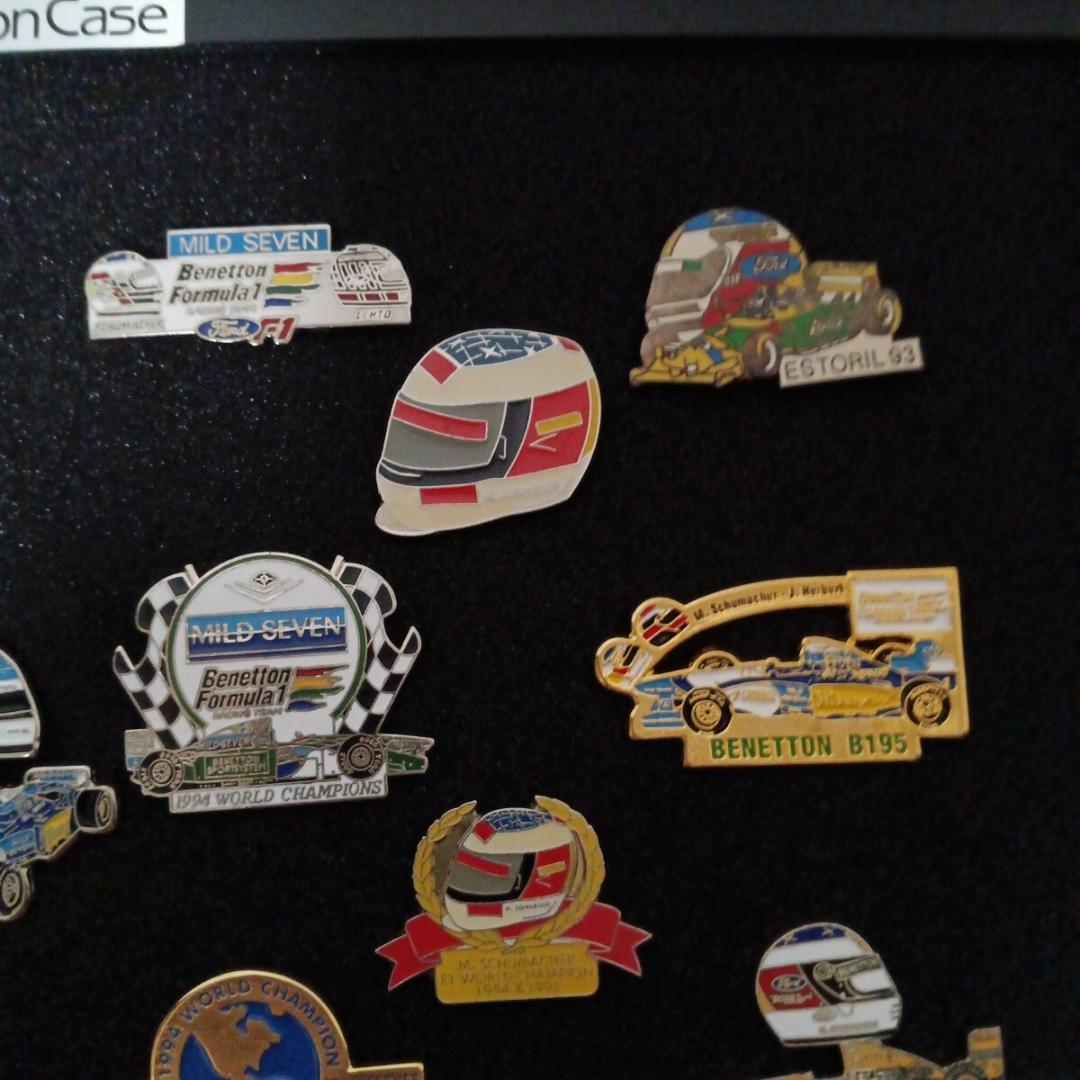 ミハエル・シューマッハ　ピンズコレクション　ケース入り