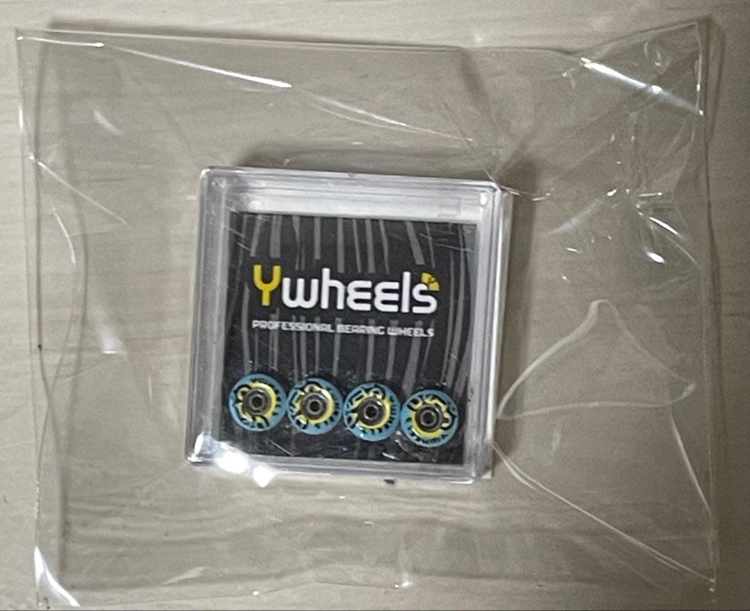 指スケ　YWHEELS Y2 DualW Graphic Blue【ウレタン】