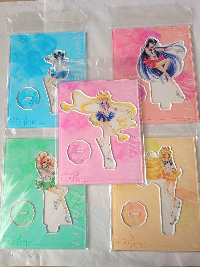 セーラームーン　アイスショー　限定グッズ 描き下ろし原画　アクリルスタンド