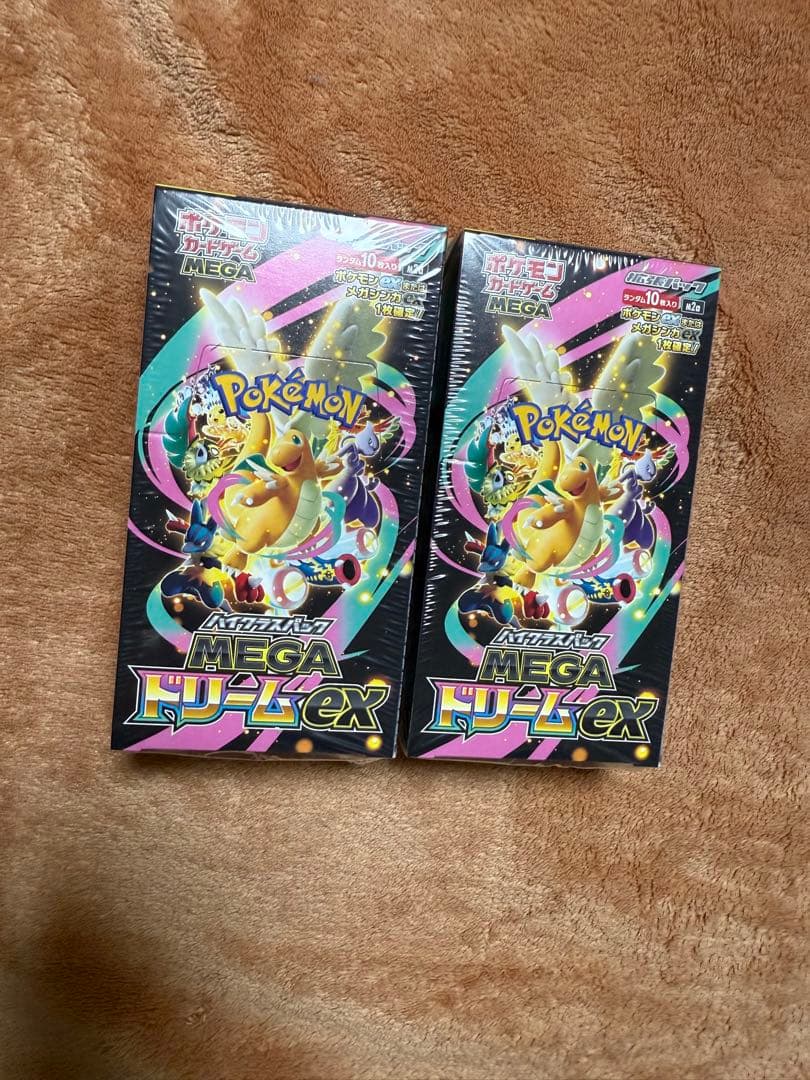 メガドリームex シュリンク付き　6BOX