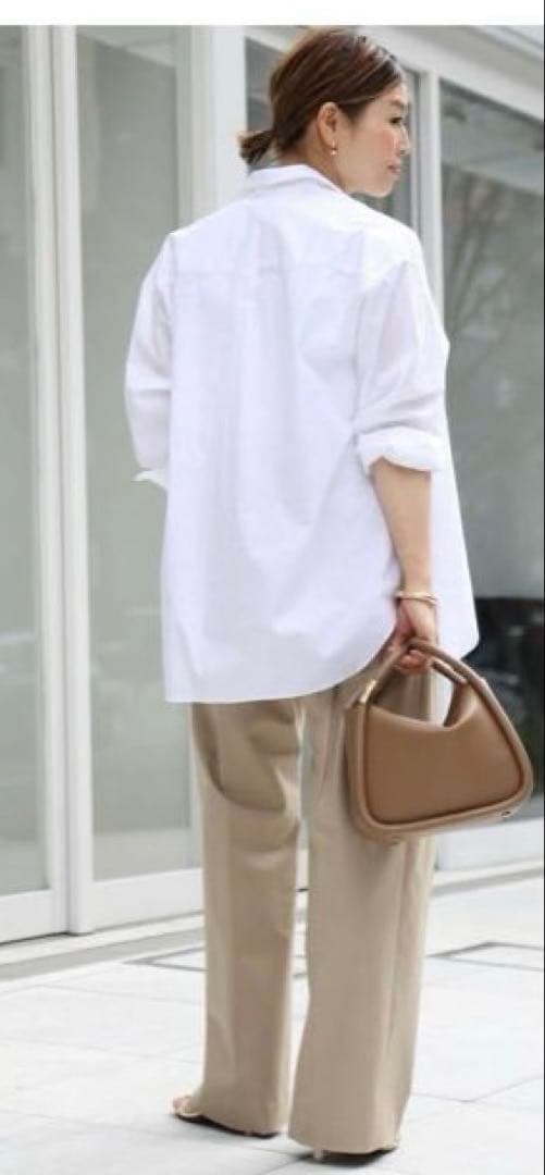 Deuxieme Classe TUCK CHINO ワイドパンツ