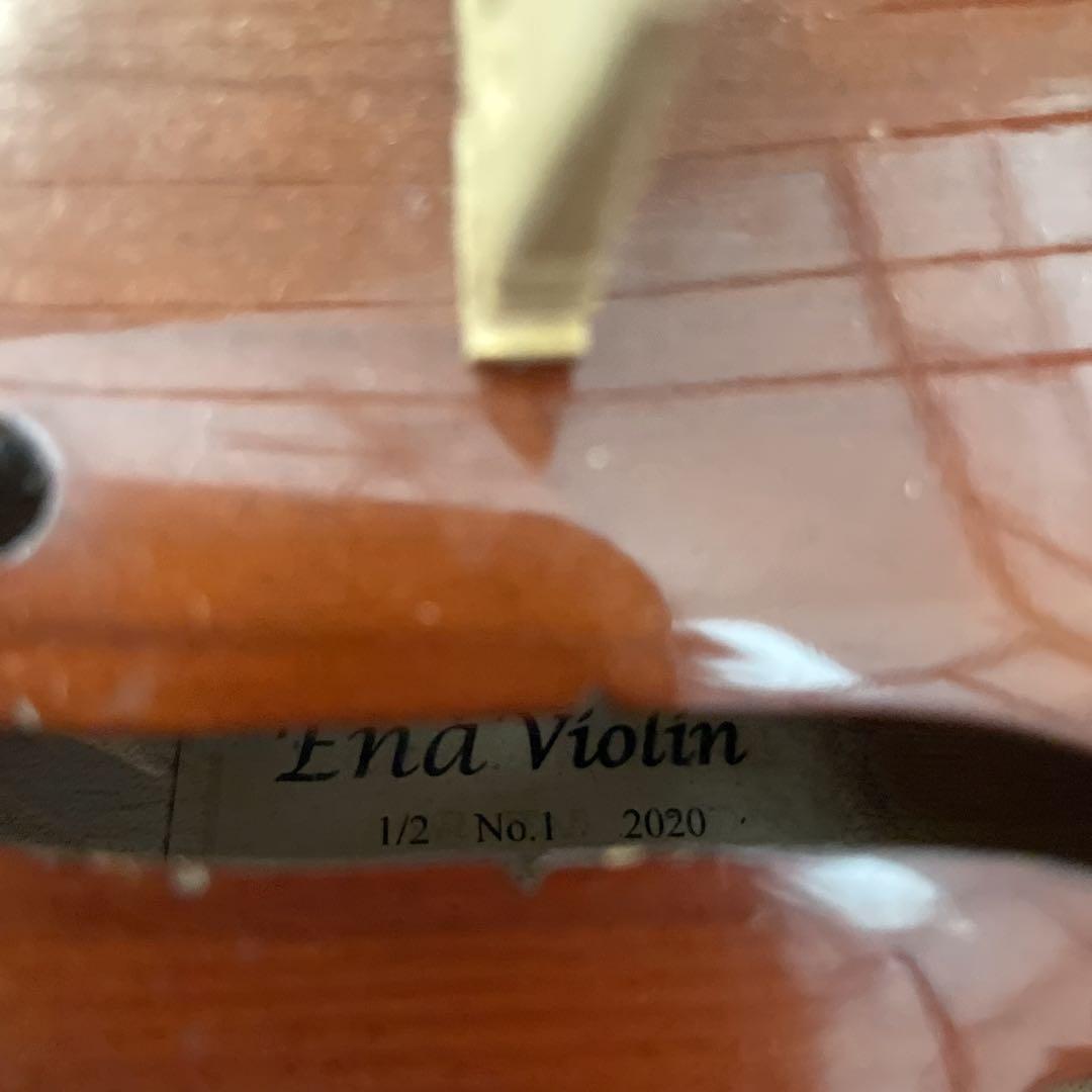 恵那バイオリン　Ena Violin　1/2　No.1　2020　肩当て　弓