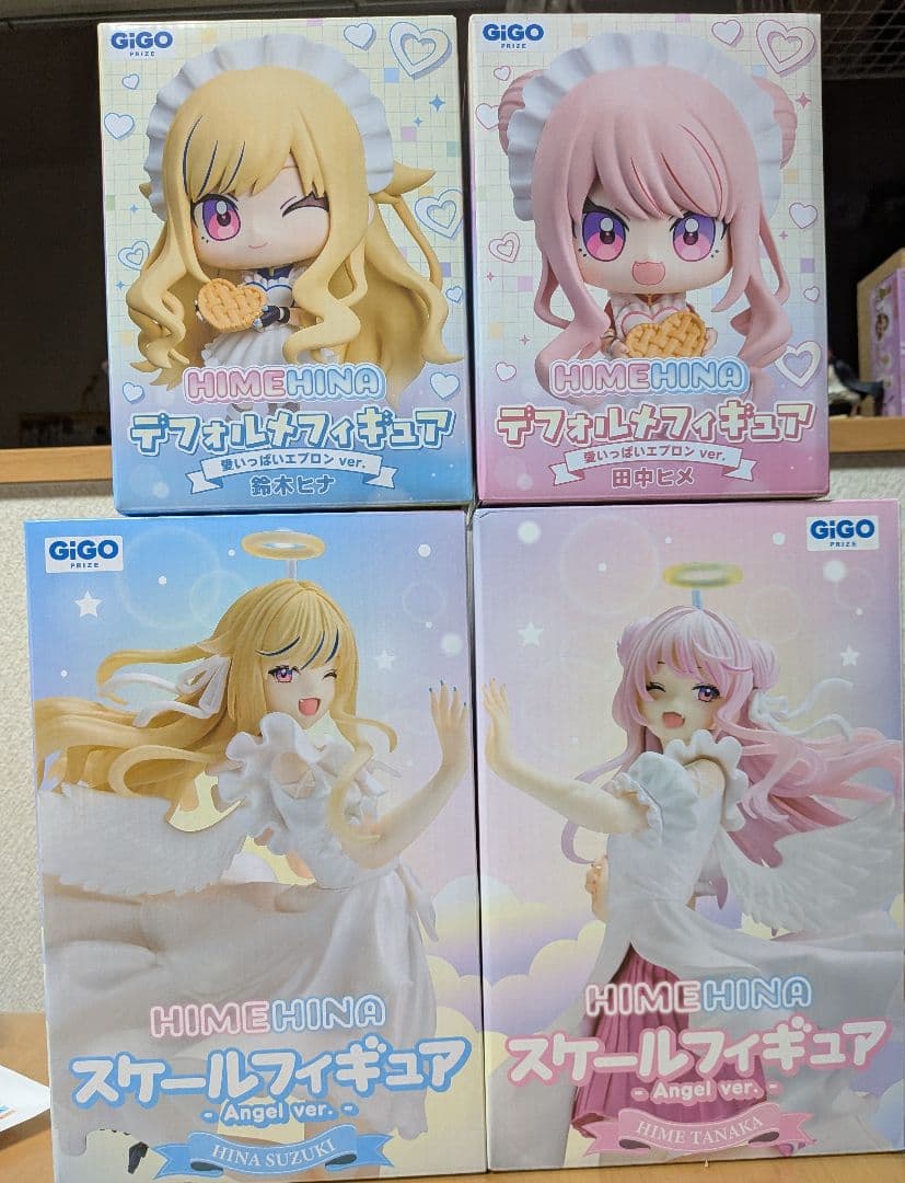 HIMEHINA スケールフィギュア デフォルメフィギュア 4種 GIGO限定
