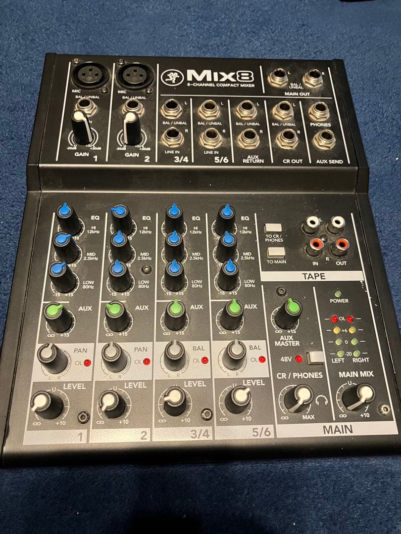 MACKIE Mix8 アナログミキサー