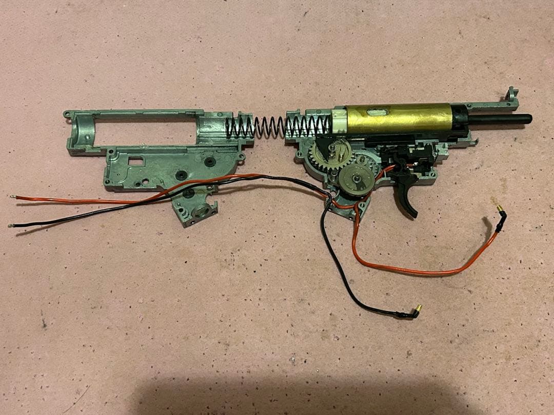 東京マルイ製 電動ガンHK416D ロアレシーバリアルレーザ刻印追加、精密バレル