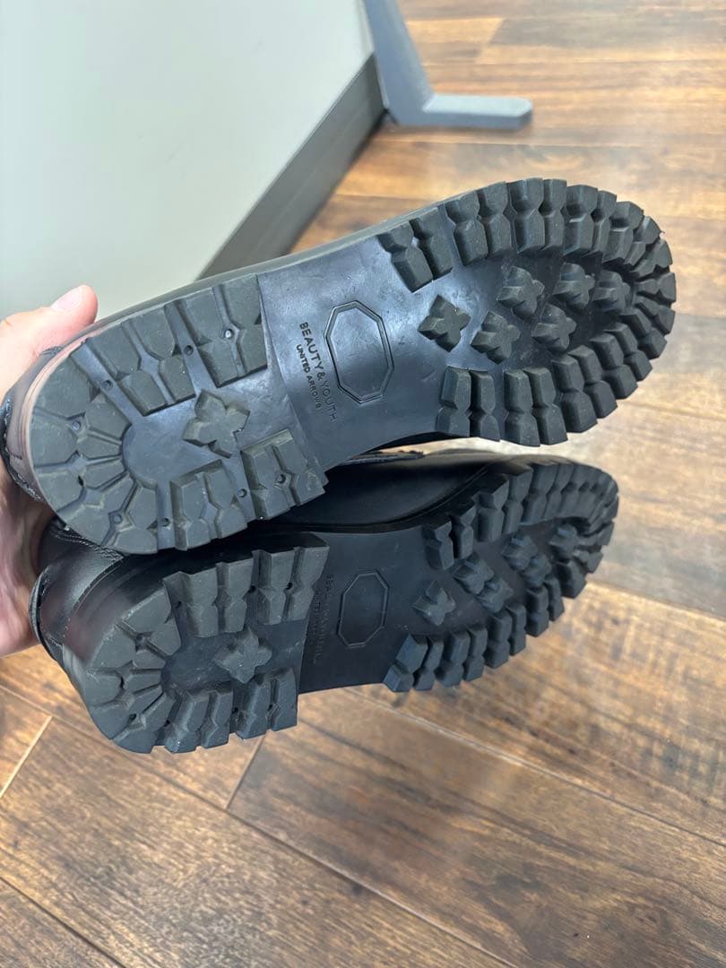 ユナイテッドアローズ ボートシューズ 革靴 デッキシューズ