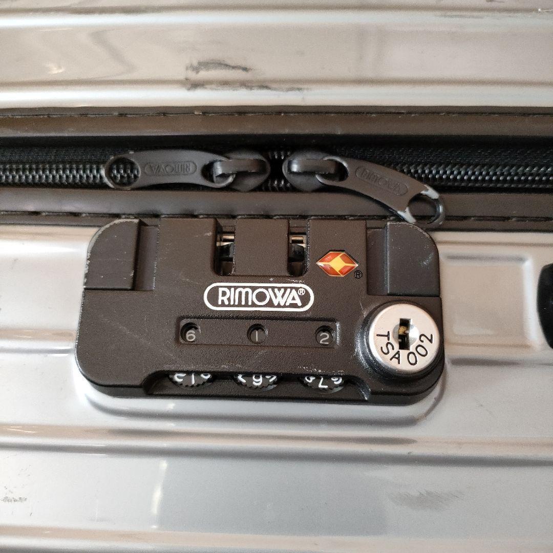 リモワ　サルサ　82L 　シルバー　4輪 グレー　スーツケース　TSA 大容量