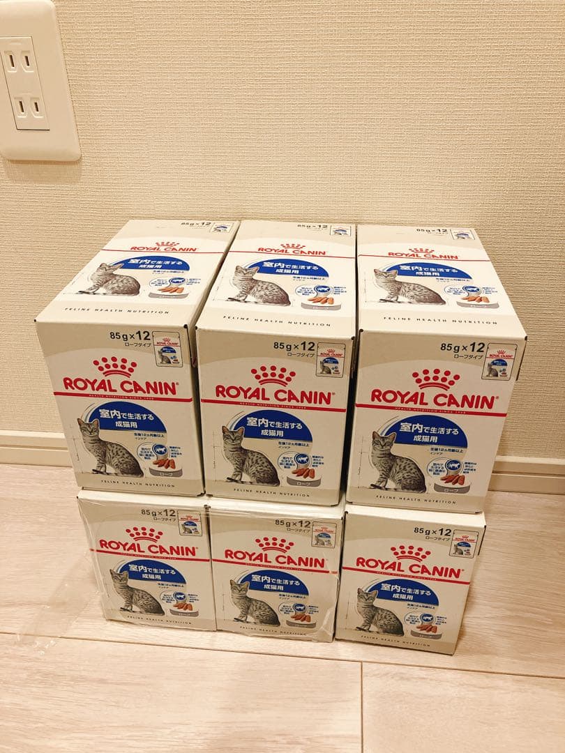 ロイヤルカナン 室内で生活する成猫用 ローフタイプ ウェット【値下げ】