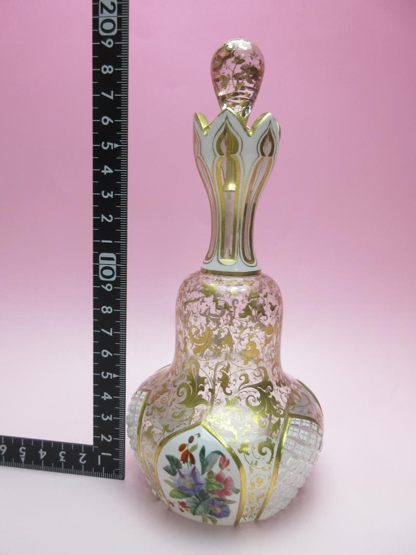 ビンテージ 金彩 花模様 洋風 デカンタ デキャンタ 70905