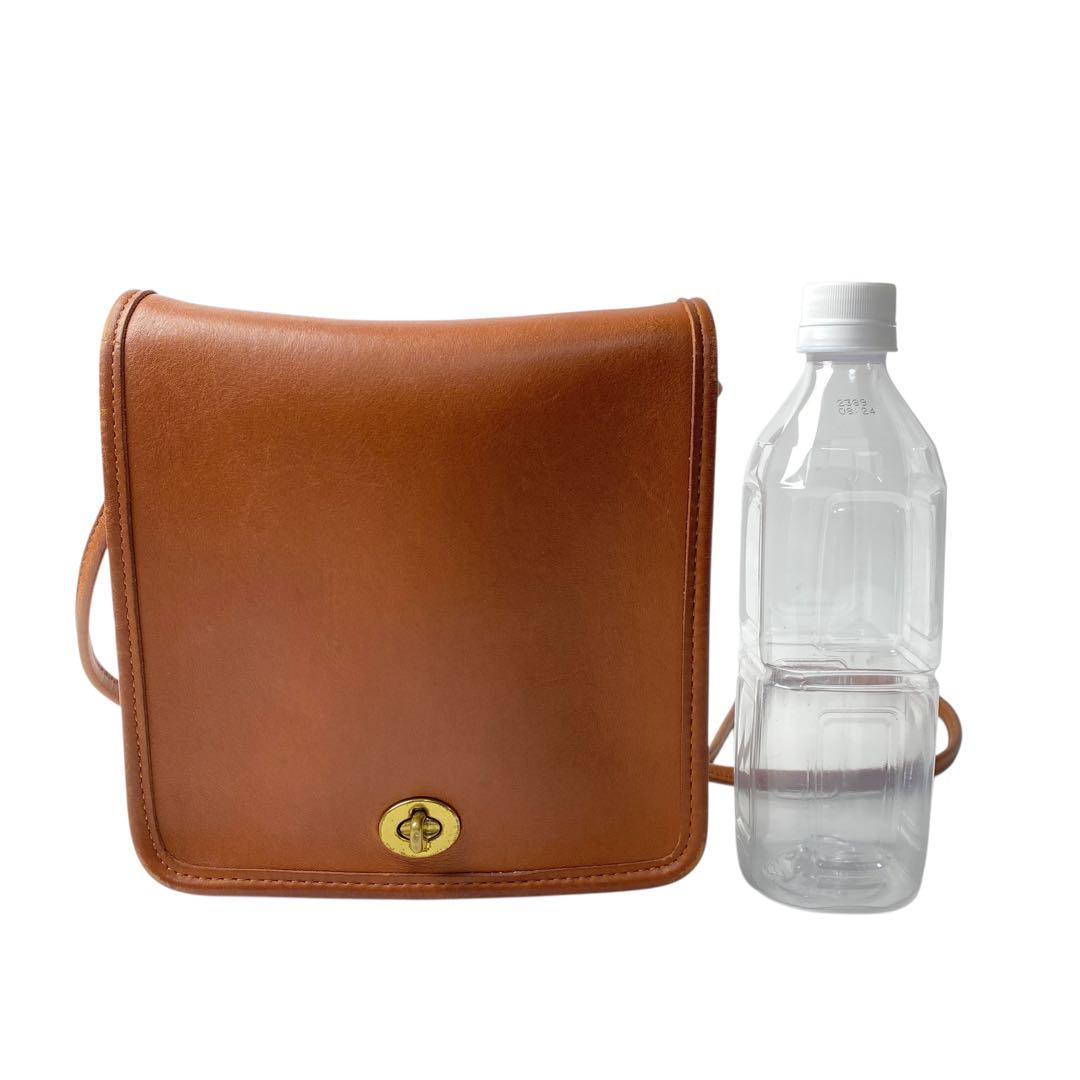 old coach オールドコーチ ショルダーバッグ オールレザー ターンロック