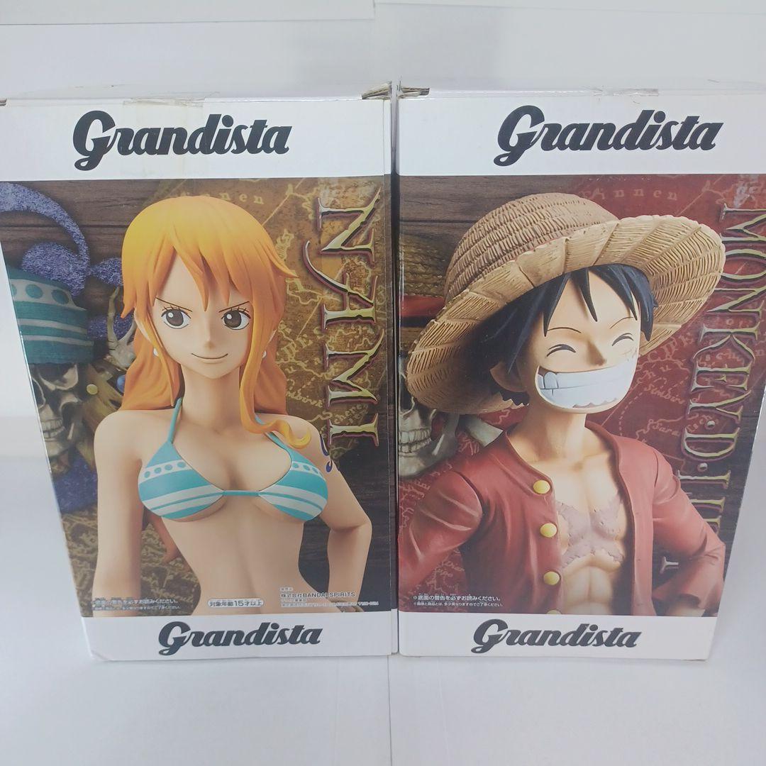 ワンピース グランディスタ　Grandista フィギュア　ルフィ　ナミ