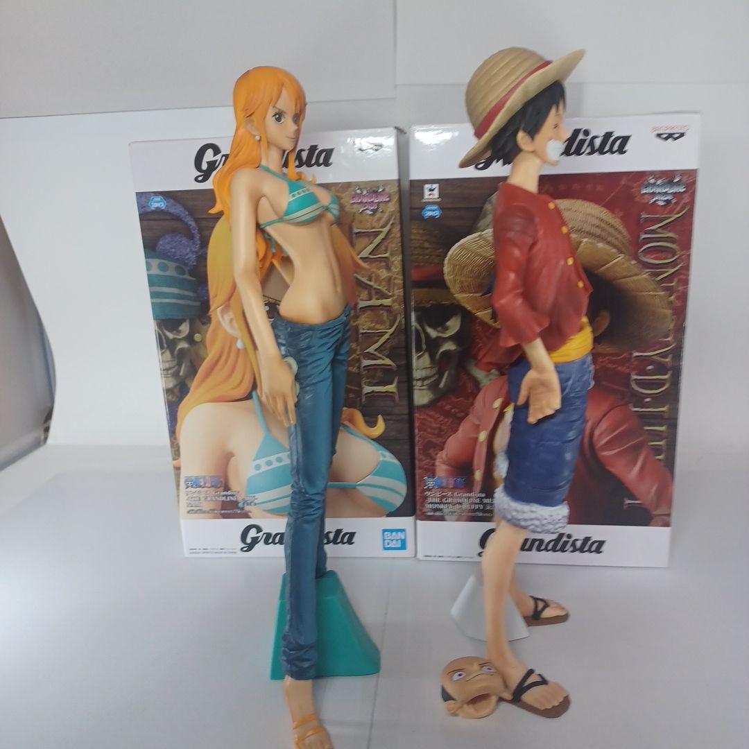 ワンピース グランディスタ　Grandista フィギュア　ルフィ　ナミ