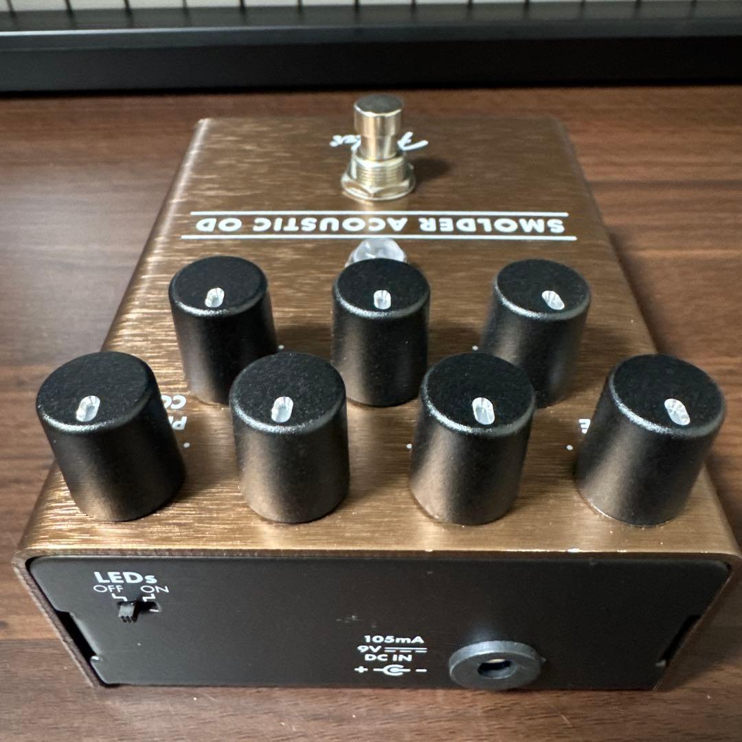 美品 Fender SMOLDER ACOUSTIC OVERDRIVE