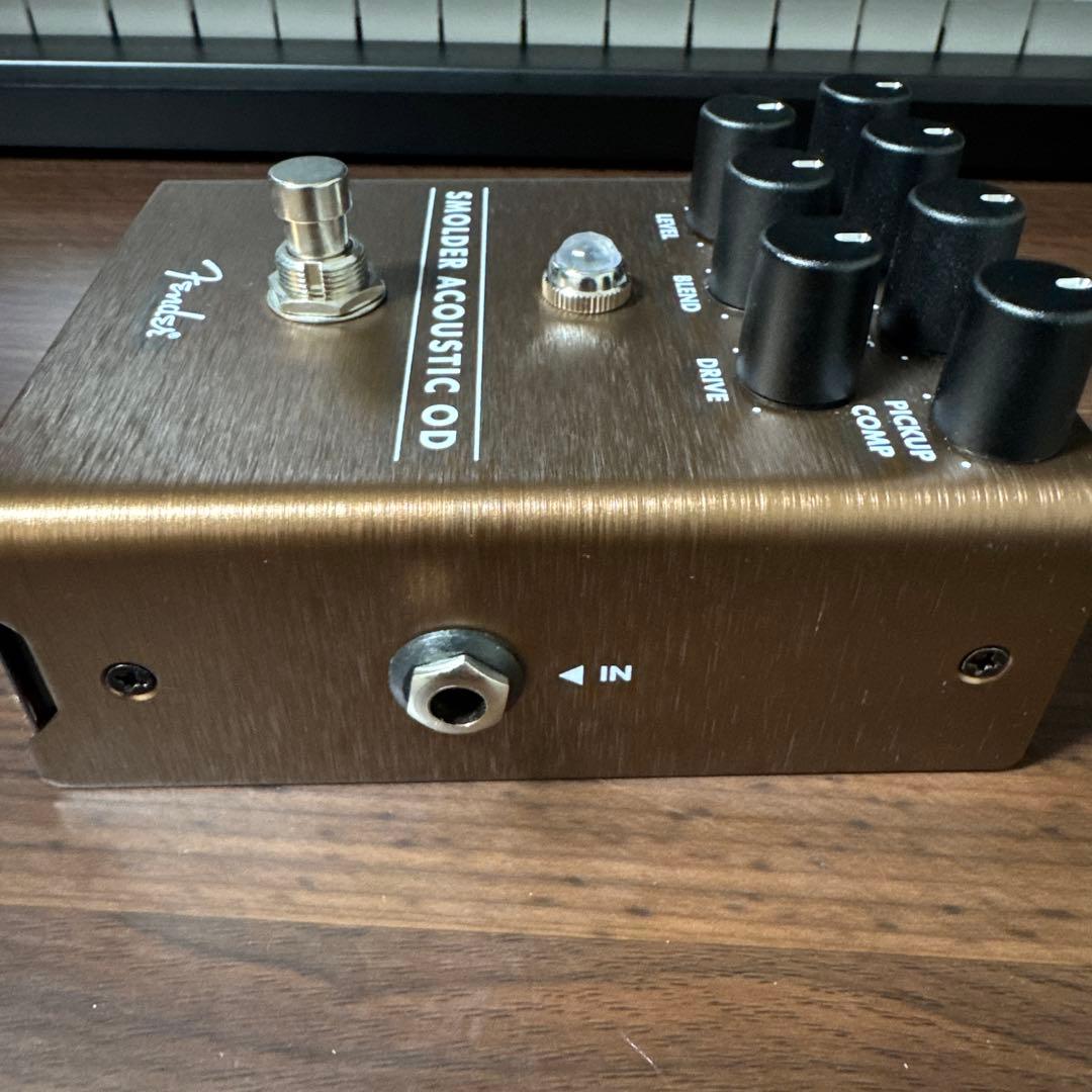 美品 Fender SMOLDER ACOUSTIC OVERDRIVE
