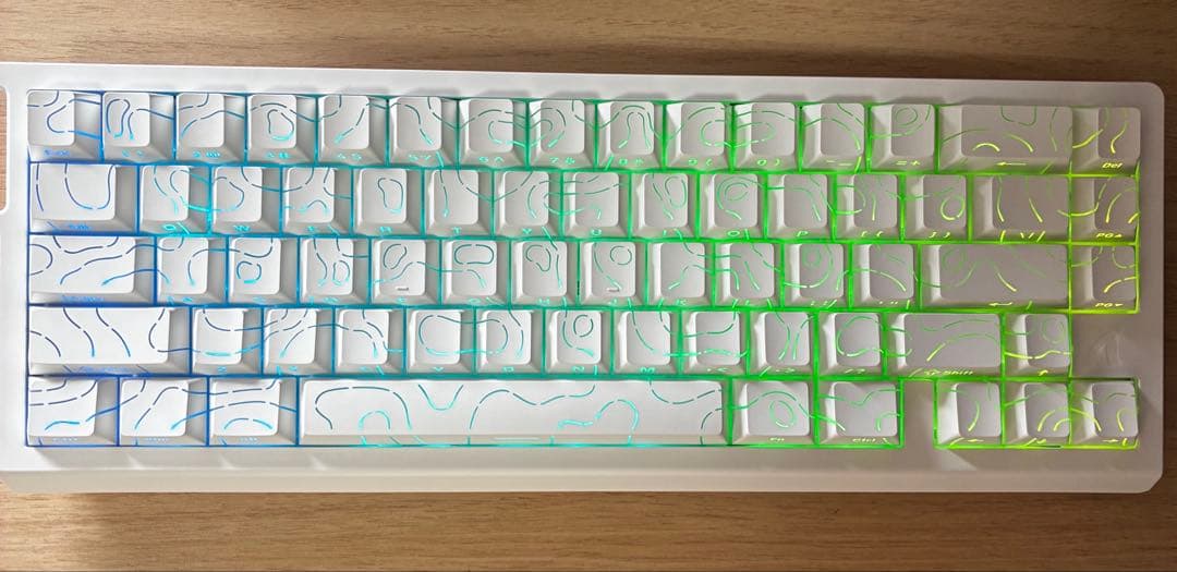 ATTACK SHARK X68PROHE ラピッドトリガー 磁気スイッチ 白