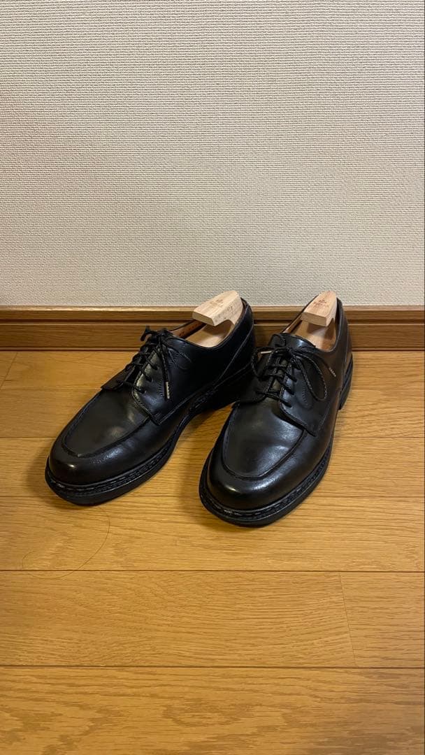 Berwick ブラック ドレスシューズ　Uチップ　6ハーフ 25.5cm