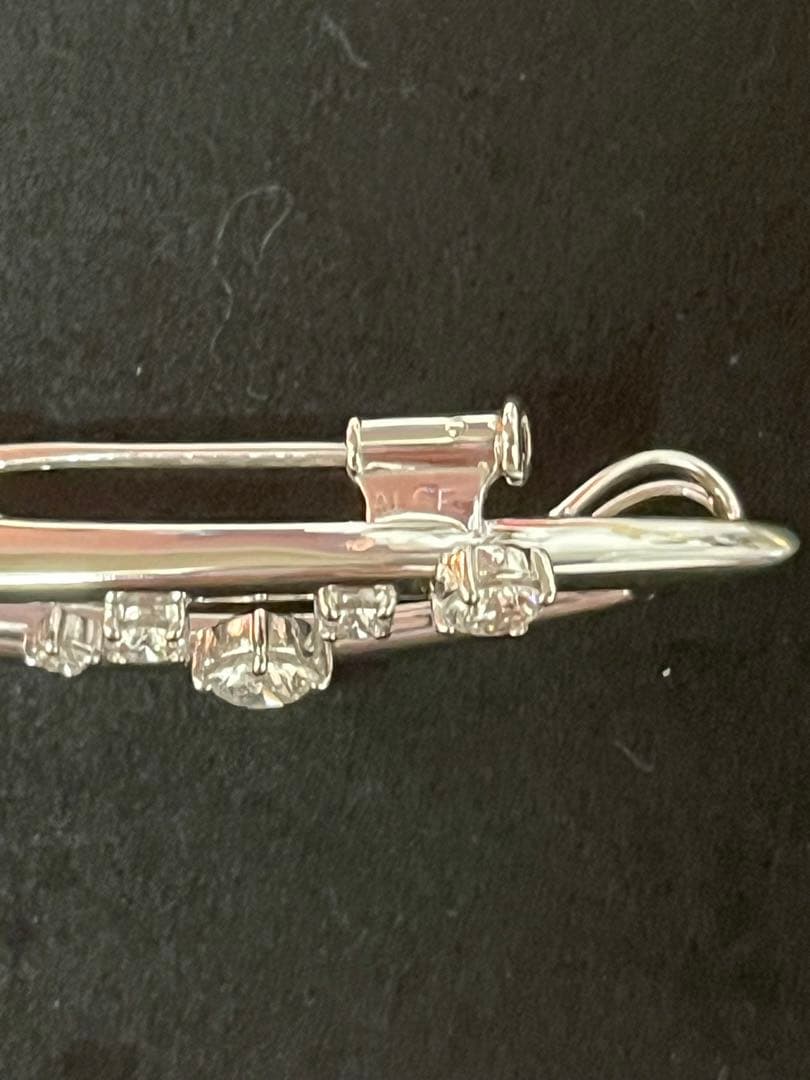 タサキ　田崎　ダイヤ　ペンダント　ブローチ　ネックレス　K18 WG