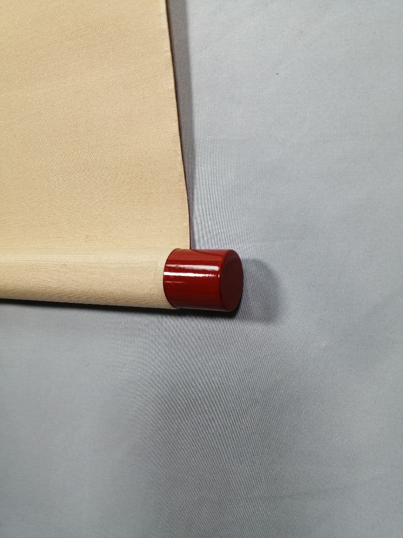 【茶道具】大徳寺　龍源院 細合喝堂和尚筆　立雛画賛『桃花笑春風』掛軸 軸C176