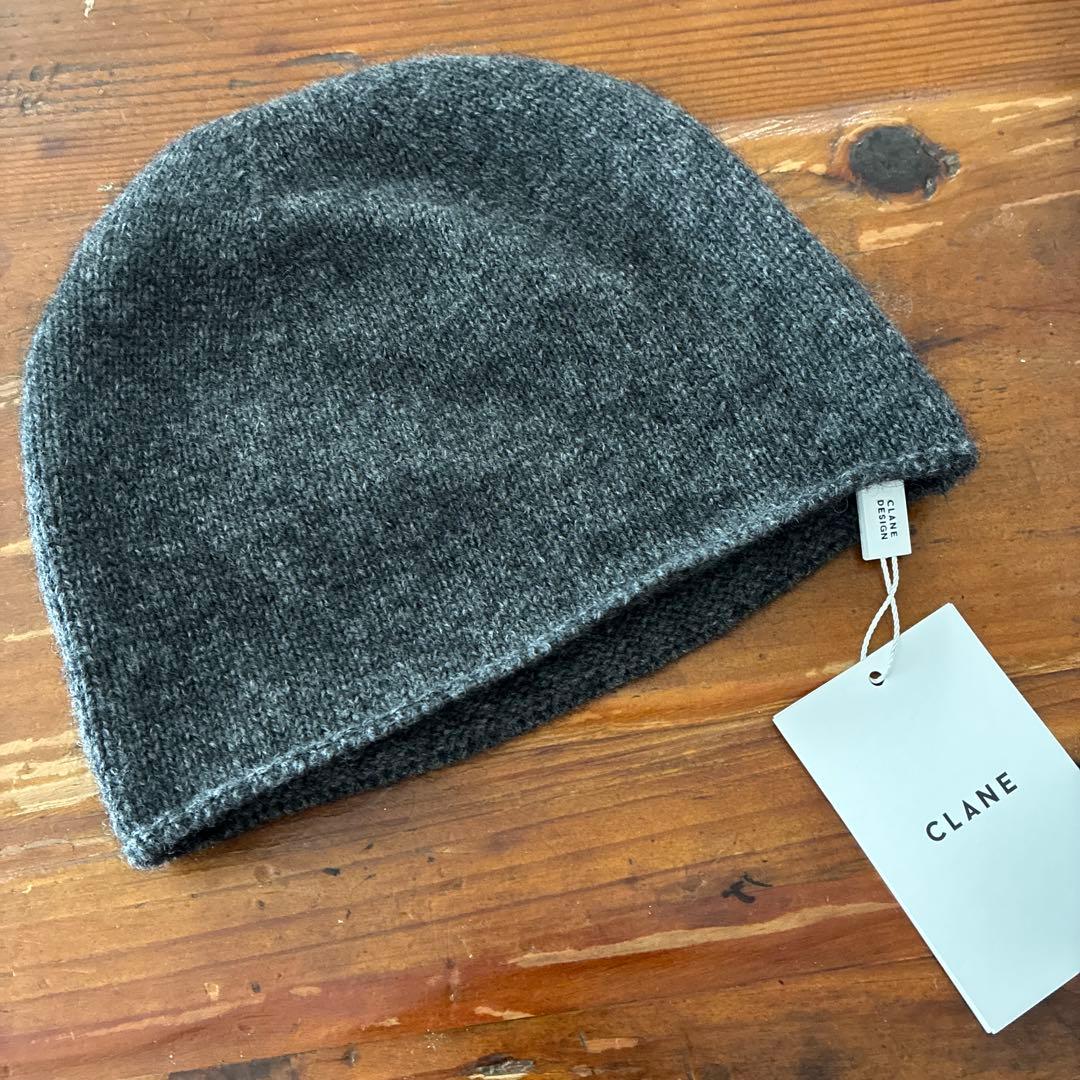 USAGI ⭐︎CLANE グレー　ニット帽　ビーニー