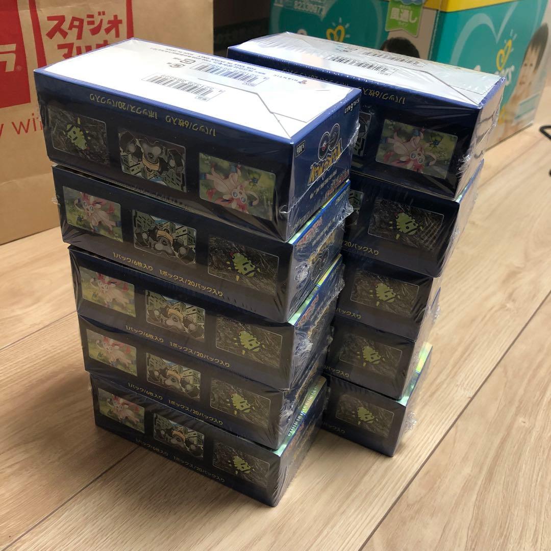 ポケモンGO 未開封ボックス 10BOX シュリンクあり　ワンオーナー