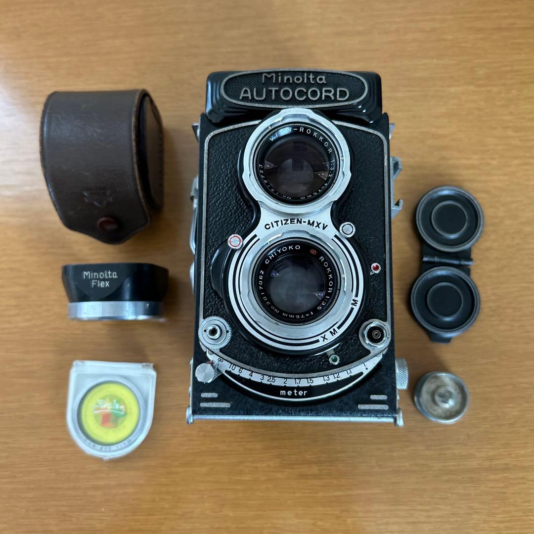 ミノルタ　Minolta AUTOCORD 2眼レフカメラ　レトロ
