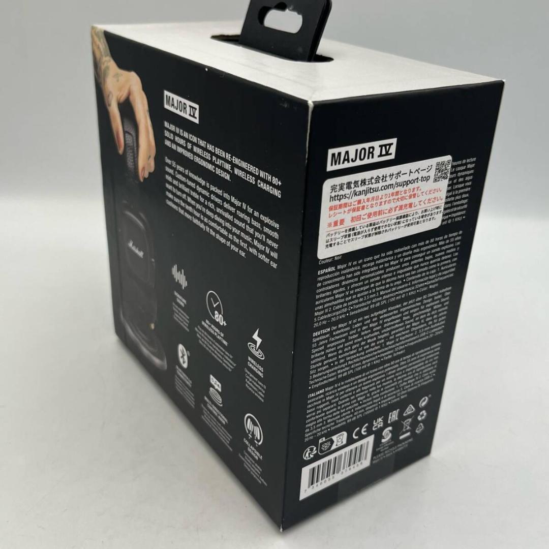 【美品】⭐️Marshall MAJOR IV ワイヤレスヘッドフォン