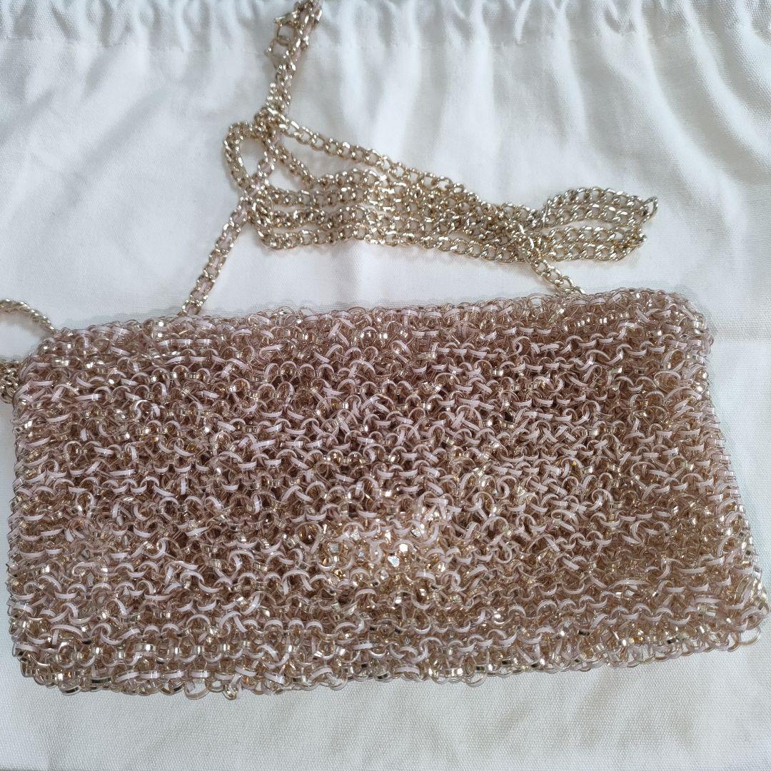 アンテプリマ ワイヤーバッグ パウダリーピンクゴールド