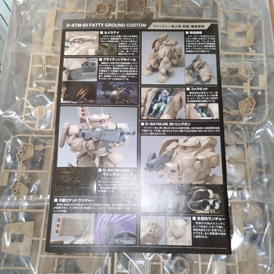 バンダイ 1/20 ファッティー(地上用)　プラモデル