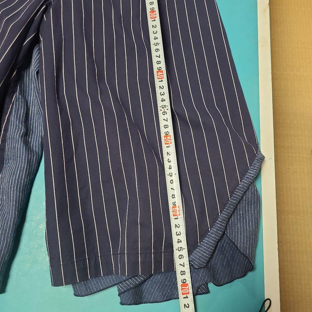 KAPITAL　ネイビー ストライプ 　スカート