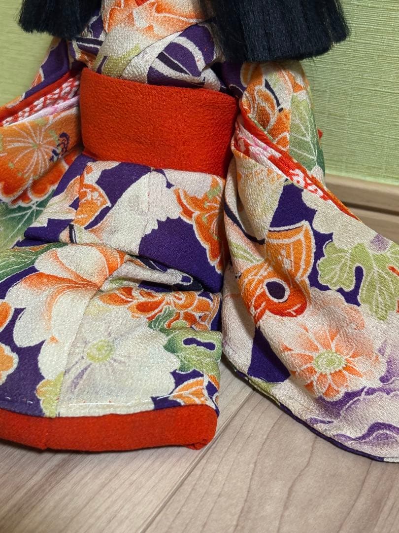 ［お正月特価］市松人形 2体 竹取物語 芳寿作 アンティーク 工芸品