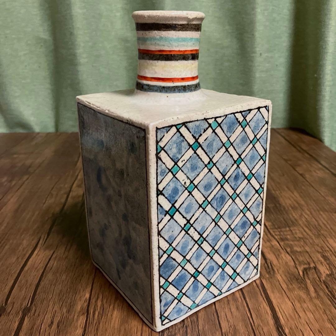 花瓶　美濃焼　作家　所貞治さん　陶器