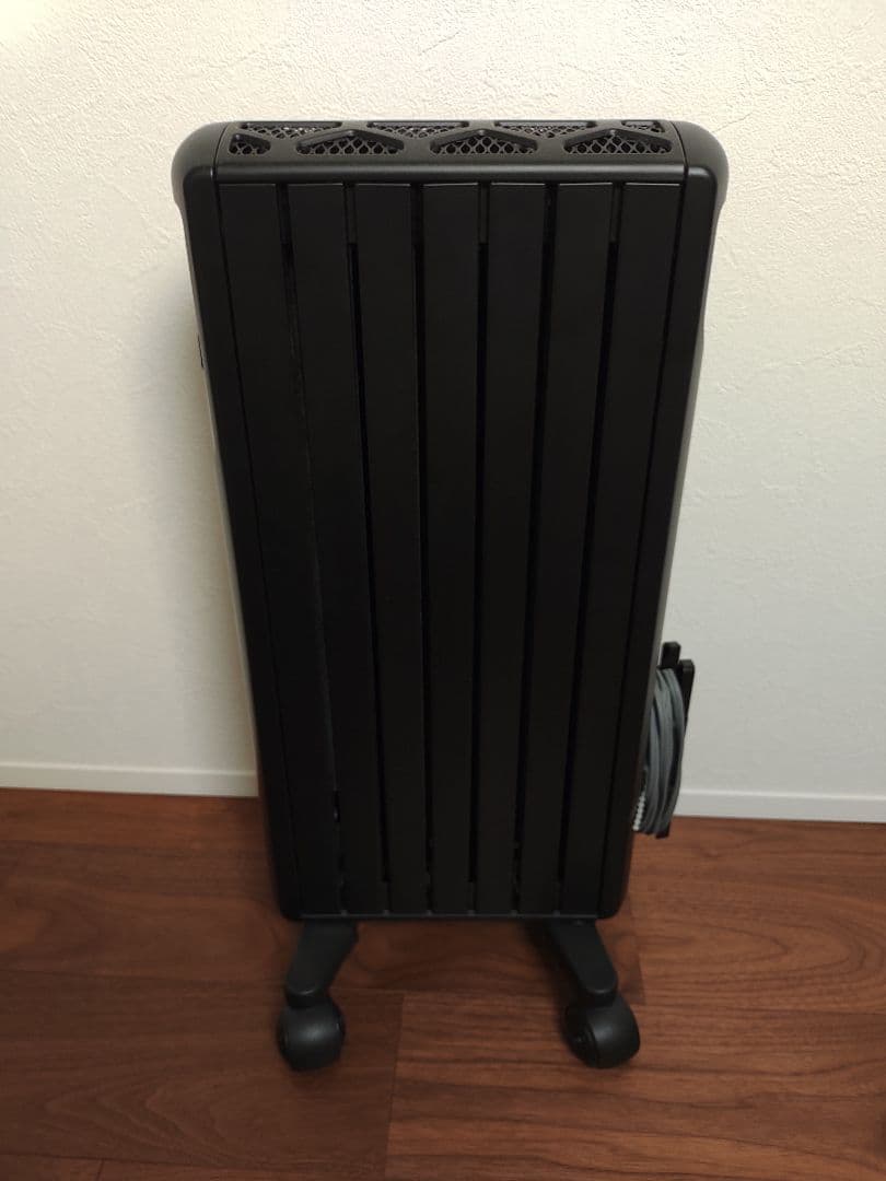 デロンギ マルチダイナミックヒーター MDH09-PBブラック リモコン付き