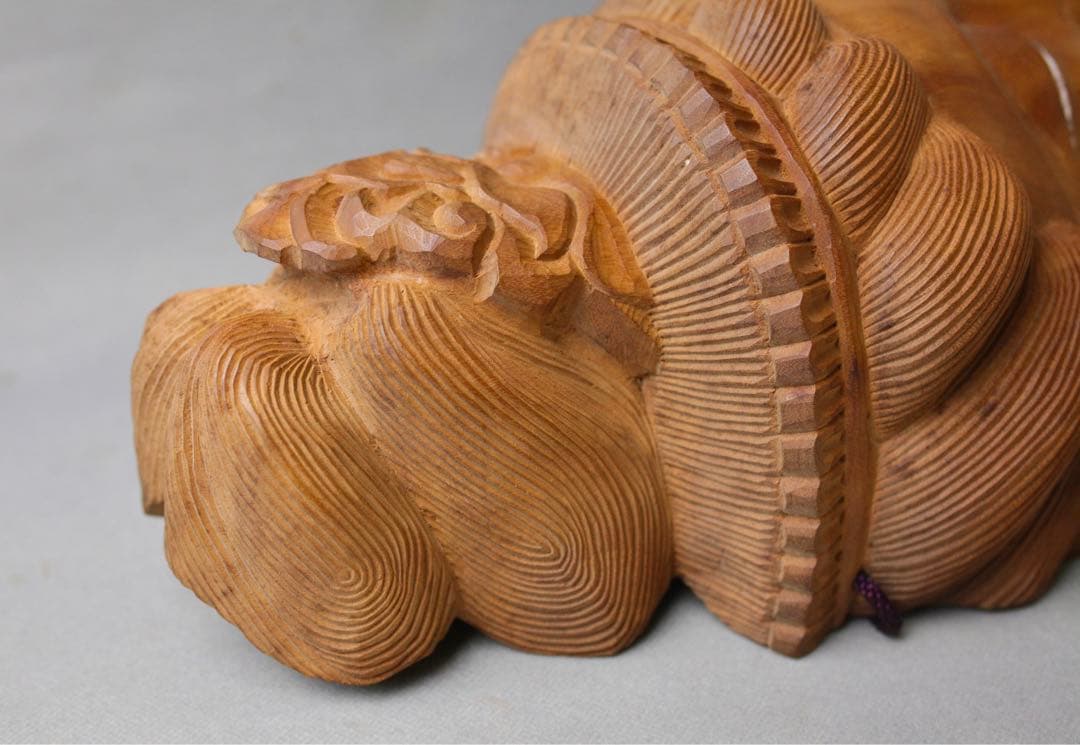 前島秀章 木彫 菩薩　 日本美術 仏像 仏教美術