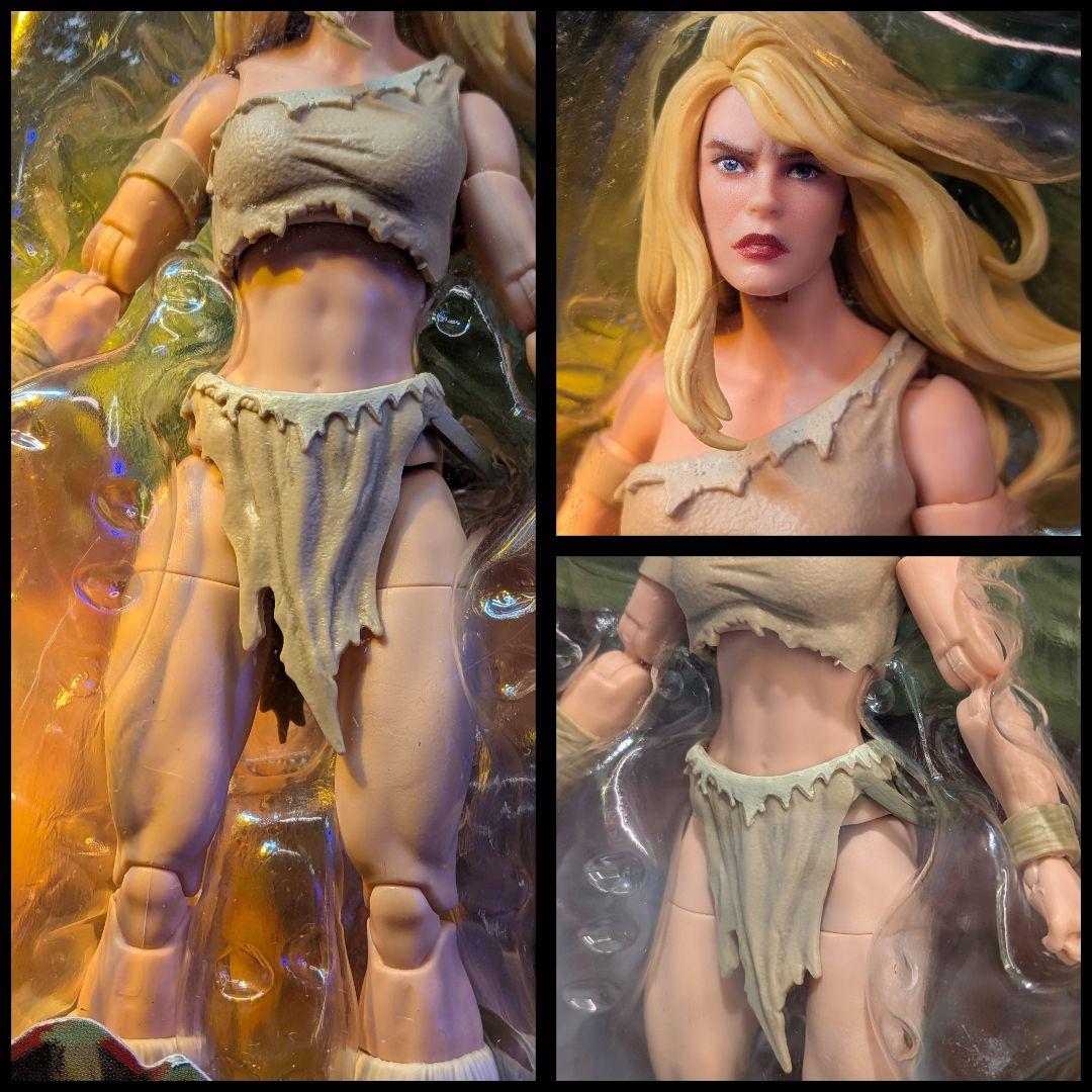 未使用未開封 マーベルレジェンズ サベージランド3パックローグ、サウロン、シャナ